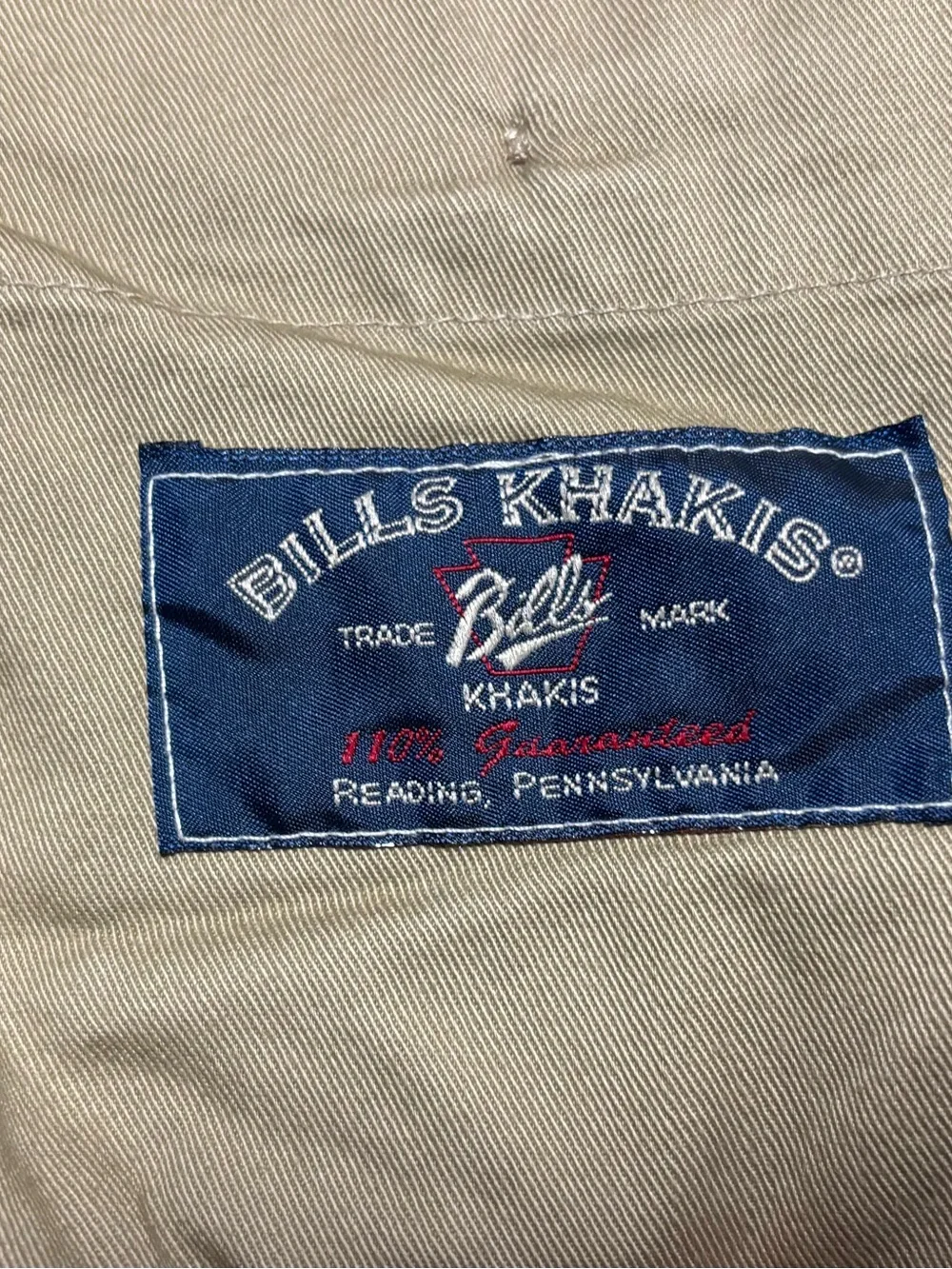 Bills Khakis Men’s Classic Fit M2 Original Twill Pants 40 x 31